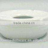 Fashional Round Melamine White Wholesale Ashtray Home Hotel Restaurant thumbnail-3