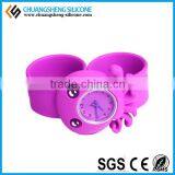 Kid Silicone LED Digital Slap Watch for Christmas thumbnail-5