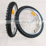 16"x2.125"Inflatable Bicycle Trailer Wheel thumbnail-4
