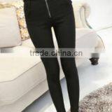 Womens Zip Knee Jogger Pants/ Zipper Leggings / Pants / Slacks Pants thumbnail-2