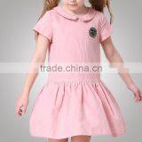 Stretchable Peter Pan Collar Luxury Baby Cloth Dress Reliable Supplier thumbnail-2