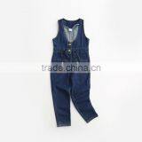 New Style 2016 Girls Denim Jumpsuit Very Cute and High Quality thumbnail-1