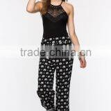 2017 Summer Lady Custom Animal Print Light Weight Pants Hotsale thumbnail-3