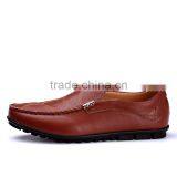 High Quality Top Layer Cow Leather Casual Shoes Fashion for Male, Men Leather Peas Shoes Casual Have Sample for Adults thumbnail-2