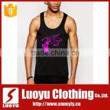 Custom Tank Top Printing Crop Top Screen Printing Casual Tank Top for Men thumbnail-1