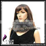CX-E-06 Fashion Accessories Snood Raccoon Fur Stretch Hair Headband thumbnail-6