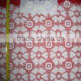 Crochet Flower Pattern Fabric