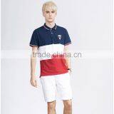 Short Sleeve Colorblock Softextile Polo t Shirt thumbnail-1