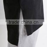 Stylish Black Loose Blank Wholesale Singlets thumbnail-2