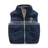 Popular Pretty Kid's Polar Fleece Zipper Vest thumbnail-4