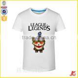 Customed Design White Sport Print T Shirt thumbnail-1