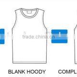 Fashion Wholesale Custom Cheap Striped Beach Tank Top thumbnail-2