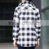 New Wholesale Fashion Comfortable Long Sleeve Plaid Flannel Shirt With Button Down thumbnail-4