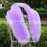 2016 Top Fashion Solid New Winter Scarf Women Fox Fur Collar Fox Raccoon Caps Article Fake Warm Scarves Shawls thumbnail-1