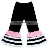 Hot Sale 2pcs Children Clothing Set Long Sleeve 3 Layers of Edible Fungus Shirt and Pant Gilr Short Layered Set thumbnail-3