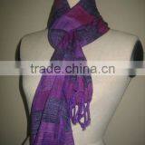 Raw Silk Scarf