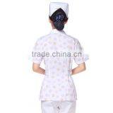 Custom Simple Plain Short Sleeve Nursing Uniform Wholesale ,nurse Hospital Uniform for Women thumbnail-5