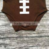 Free Shipping Baby Boy Football Season Clothing Infant Toddler Boys Romper Children Football Romper Toddler Boys Outfits thumbnail-3