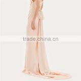 2017 Summer Hot Sale Embroidered Applique Long Prom Dress for Ladies thumbnail-6