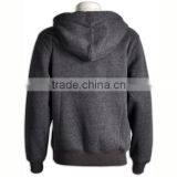 Wholesale Knitted Baseball Crop Hoodies Cheap Hoodie Fleece Sweatshirt thumbnail-5