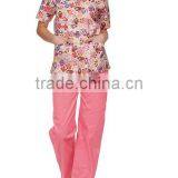 Hot Sale Printed Nursing Medical Scrubs Wholesale thumbnail-2