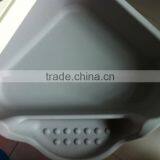 R1865H Semi Enclosed Cat Toilet New Triangle Cat Litter Box Open Cat Toilet thumbnail-2