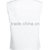 Women's Cartoon Screen Printing Cute Sleeveless O-neck 100% Cotton Loose Tank Tops thumbnail-3