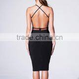 European Fashion Backless Bodycon Dresses Sexy Package Hip Dress For Sale 2016 thumbnail-4