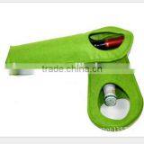 Red Wine Bag With Felt ;Red Wine Felt Bag thumbnail-4