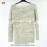 Boat Neck Knitting Pattern 2015 Men's Wool Sweater thumbnail-2