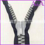 #8 #10, Whole Sale Large Plastic Zipper,derlin Zipper,big Teeth Plastic Zipper thumbnail-6