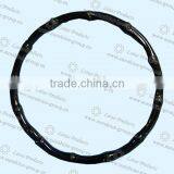 Rounded Bamboo Handle Burnt Color thumbnail-1