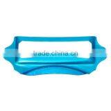 Silver Tone Rectangle Jewelry Wooden Box Pull Handle Knobs 69.0mmx28.0mm thumbnail-1