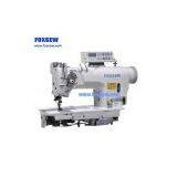 Computer-controlled Direct Drive Fixed Needle Bar Double Needle Lockstitch Sewing Machine thumbnail-1