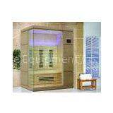 110v / 220v Home Far Infrared Sauna Cabin, 2 Person Ceramic Heater Sauna thumbnail-1