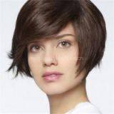 Convenient Bobs Auburn Monofilament Synthetic Wigs thumbnail-1