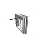 Heavy Duty Bidirectional Tripod Turnstile Gate , 304 Stainless Steel Security Door Access