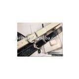 Fashion Lady's Snakeskin pu Belt thumbnail-1