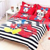 Wholesale Mickey Mouse Bedding Set for Kids Mickey Minnie Bedding Set of 3pcs for Single Beds thumbnail-6