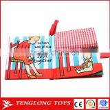 Baby Educational Toy Fabric Book Soft Cloth Book Peekaboo thumbnail-3