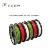 0.5kg/Roll 1.75mm Fexible 3D Filament in Green/Red/White