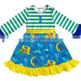 Boya Latest Smocked Children Clothing Wholesale Baby Girl Dresses Clothes Design thumbnail-4