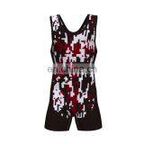 Custom Sublimation Youth Cool Wrestling Singlets thumbnail-2