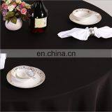 Wholesale Washable Heat Hotel Banquet Table Cloth Black Tablecloths thumbnail-2
