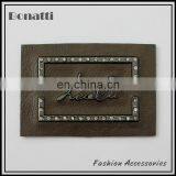 Latest Design pu Leather Labels or Patches With High Quality thumbnail-1