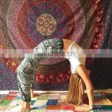 Indan Hippie Mandala Decorative Tapestry Hippie Wall Hanging Bedspread Cotton Throw Beach Tapestry