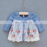 Wholesale fall boutique baby clothes baby girl party dress children frocks designs