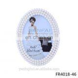 Wholesale Oval Shape With Pearl Photo Frame