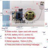 Greeting Card Voice Recorder Push Button Sound Modules thumbnail-4