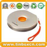 Round CD Tin Box for Metal CD Bag, Tin CD Case thumbnail-5
